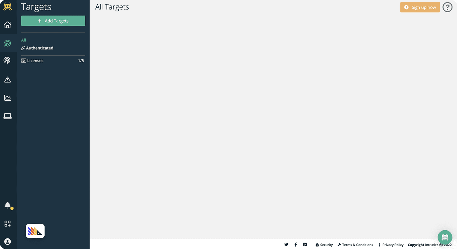Before navigation — targets