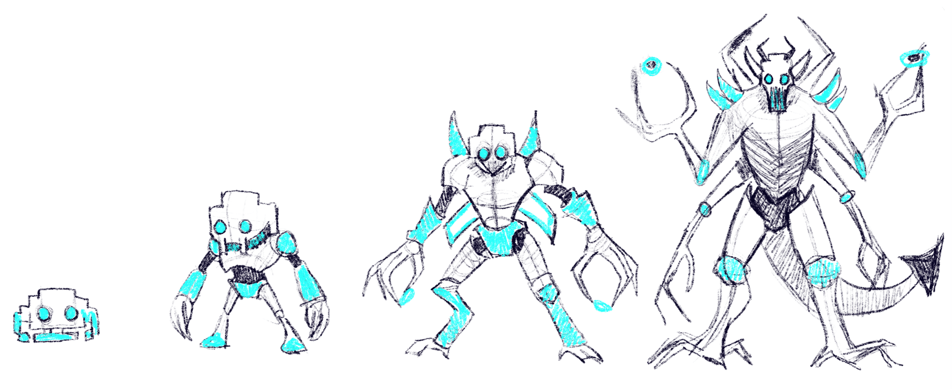 Gregomon evolution experiments