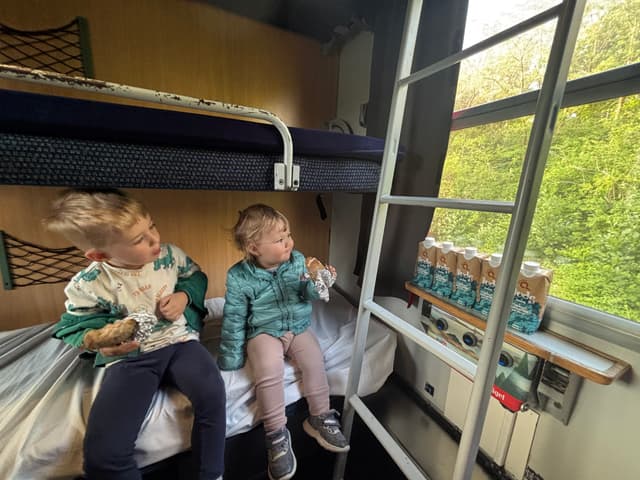 Sleeper train to Copenhagen