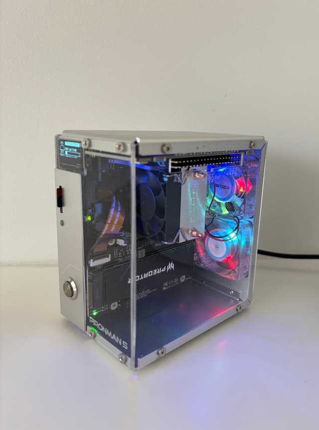 Self-built home media server
